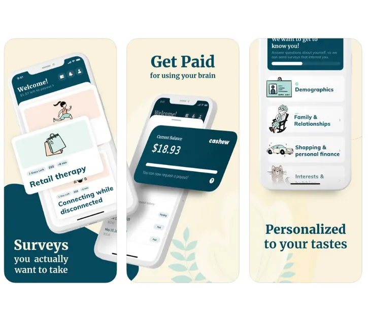 Complete your profile on Cashew