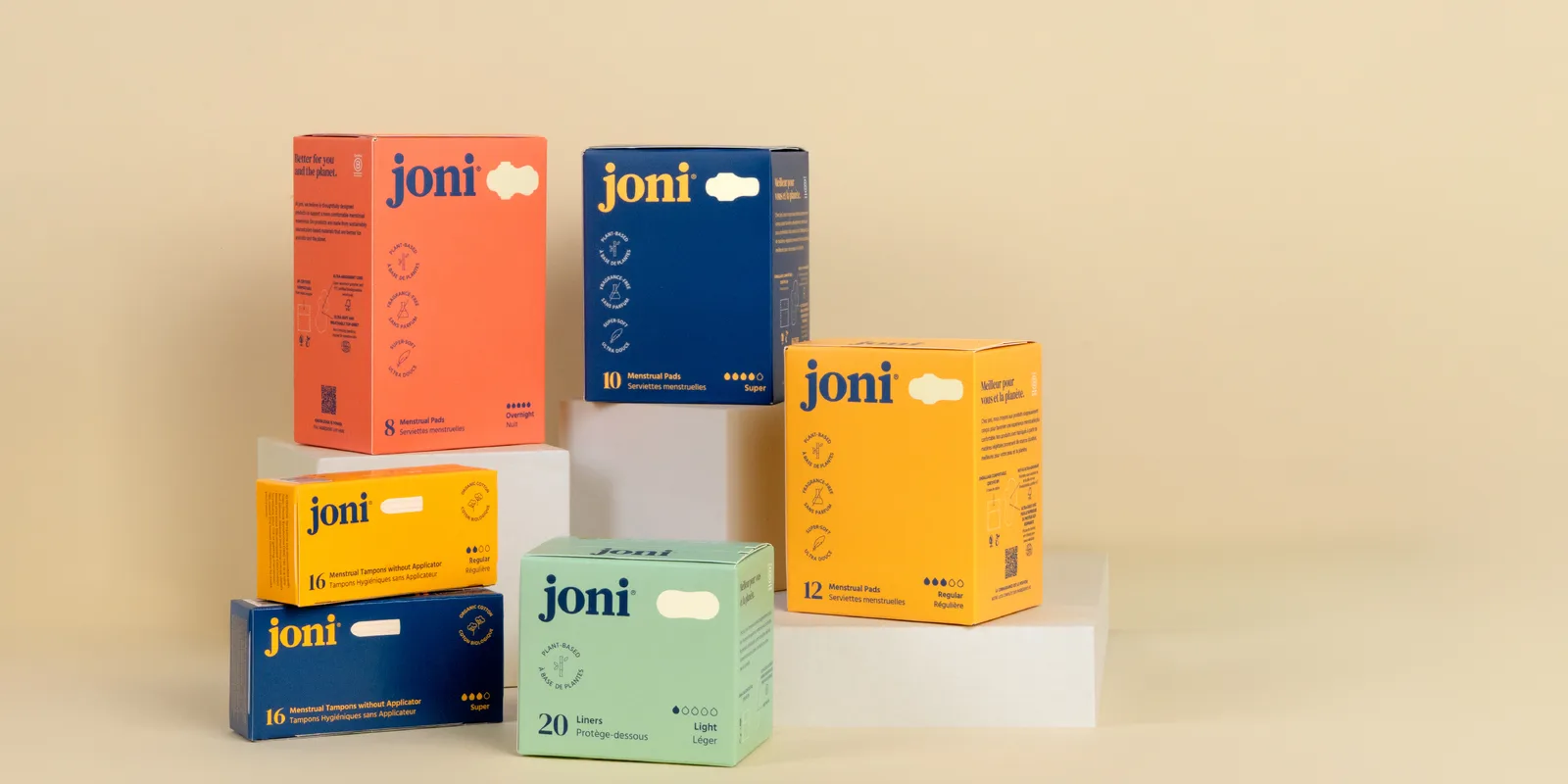 joni product lineup